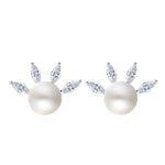 Pearl Stud Earrings