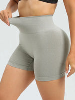 High Waist Active Shorts - Ladyez