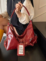 Vintage Braided Strap Shoulder Bag