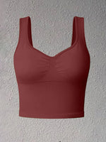 Wide Strap Active Tank - Ladyez