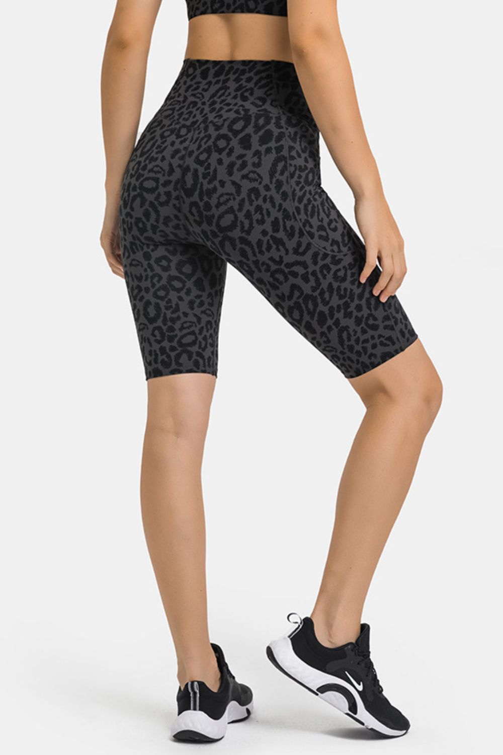 Millennia High Waist Biker Shorts with Pockets - Ladyez