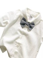Children's Button Up Shirt and Overall Set