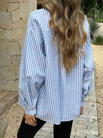 Striped Button-Down Shirt