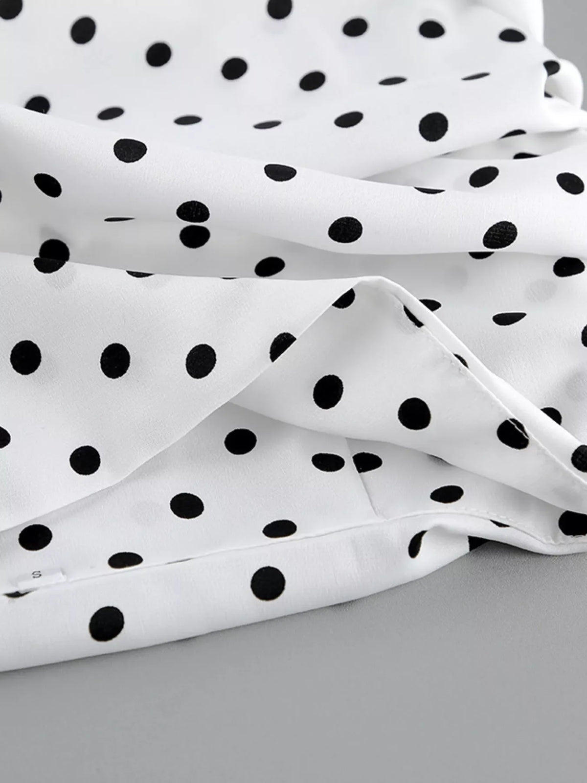 Polka Dot Mermaid Maxi Skirt