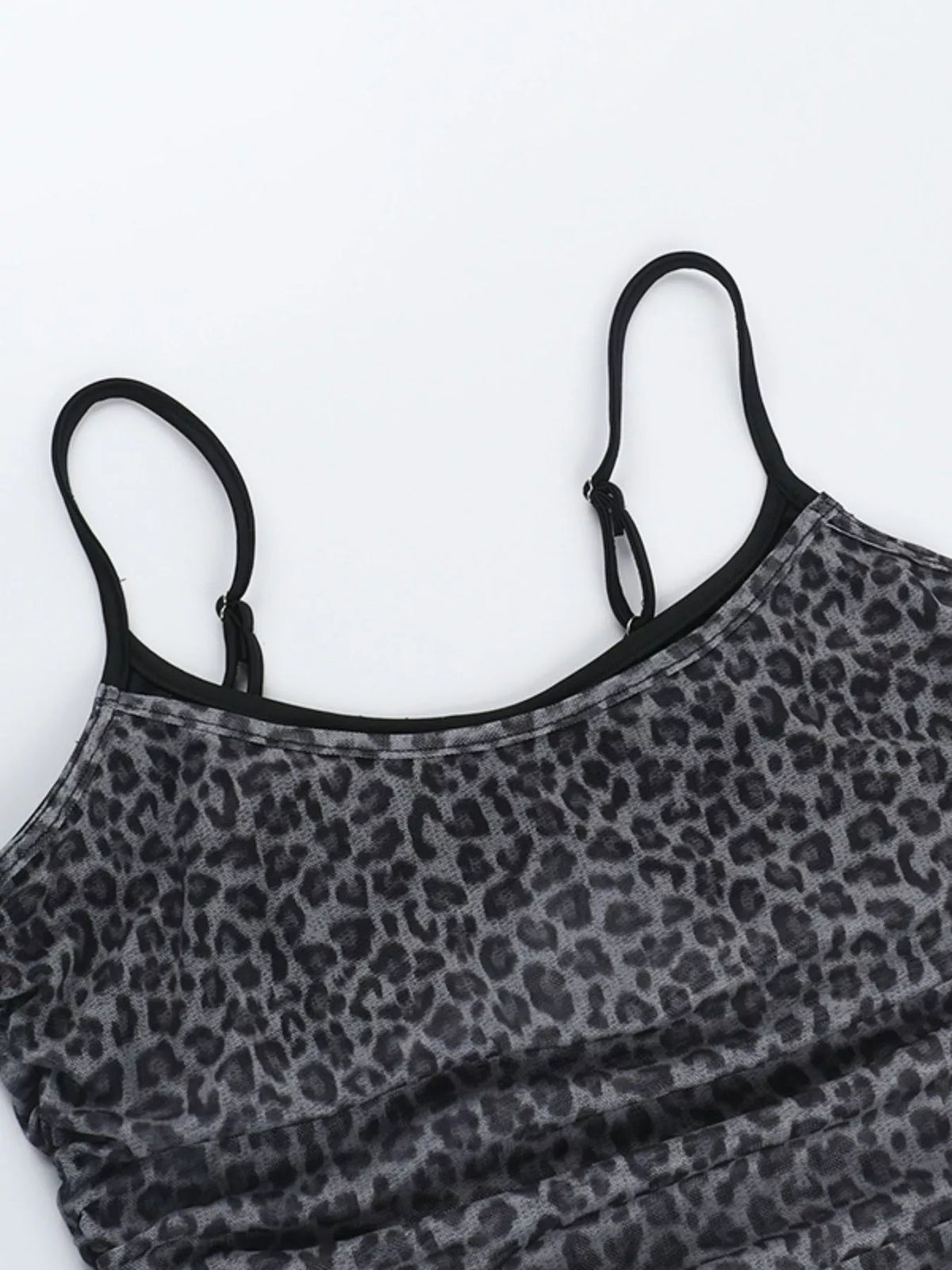 Sheer Leopard Print Cami
