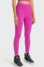 Millennia High-Rise Wide Waistband Yoga Leggings - Ladyez