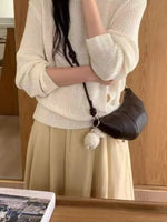 Croissant Shaped Crossbody Bag