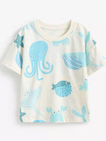 Kids' Ocean Adventure Graphic T-Shirt