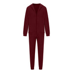 Zip Up Long Sleeve Hoodie and Joggers Set