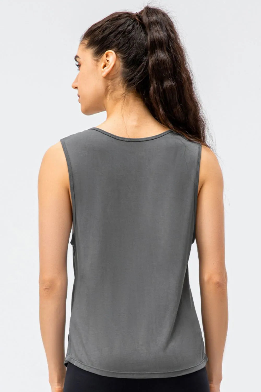 Cutout Reversible Active Tank - Ladyez