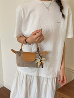 Woven Texture Crossbody Bag