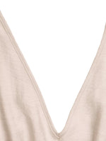Ruffled V-Neck Wide Leg Jumpsuit