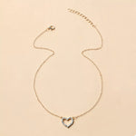 18K Gold-Plated Heart Necklace