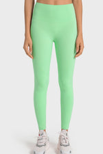 Millennia High-Rise Wide Waistband Yoga Leggings - Ladyez