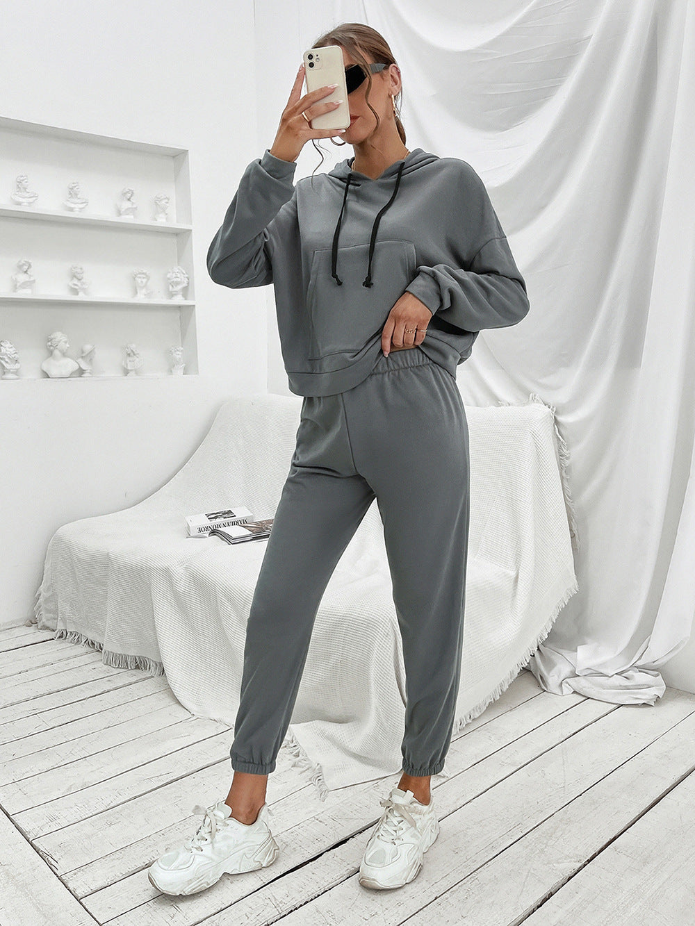 Ivy Lane Sports Hoodie and Joggers Set - Ladyez
