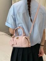Bow Decor Crossbody Bag