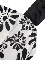 Floral Print Tie Strap Casual Maxi Dress