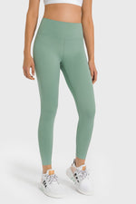 Millennia High Waist Ankle-Length Yoga Leggings - Ladyez