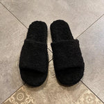 Open Toe Platform Slippers