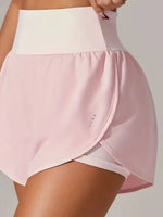 Pocketed High Waist Active Shorts - Ladyez