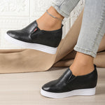Round Toe Platform Loafers