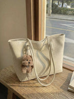Teddy Bear Charm Tote Bag