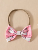 Children's Bunny Applique Bodysuit Dress & Headband Set