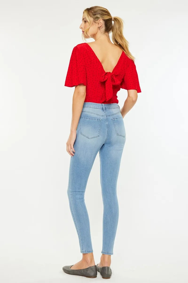 Kancan High Rise Super Skinny Jeans - Ladyez