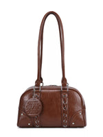 Vintage Style Leather Shoulder Bag