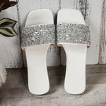 Open Toe Rhinestone Sandals