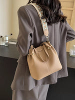 Crossbody Bag with Patterned Strap