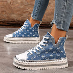 Lace Up Platform Sneakers