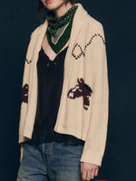 Open Front Long Sleeve Cardigan
