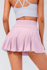 High Waist Pleated Active Skirt - Ladyez