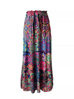 Printed Wide-Leg Pants