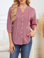 Button-Down Notched Shirt