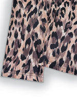 Leopard Print Top and Pants Set