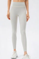 High Waist Slim Fit Long Sports Pants - Ladyez