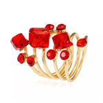 18K Gold-Plated Multi-Layered Ring