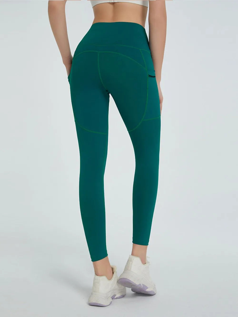 High Waist Active Leggings - Ladyez
