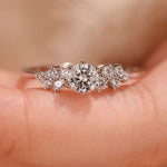 2 Carat Moissanite 925 Sterling Silver Ring