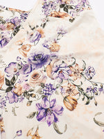 Floral Print Bodycon Maxi Dress with Spaghetti Straps - Ladyez