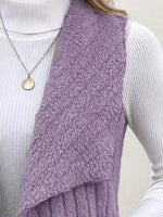 Cozy Fleece Open Front Vest Coat