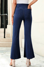 High-Waisted Flare Jeans