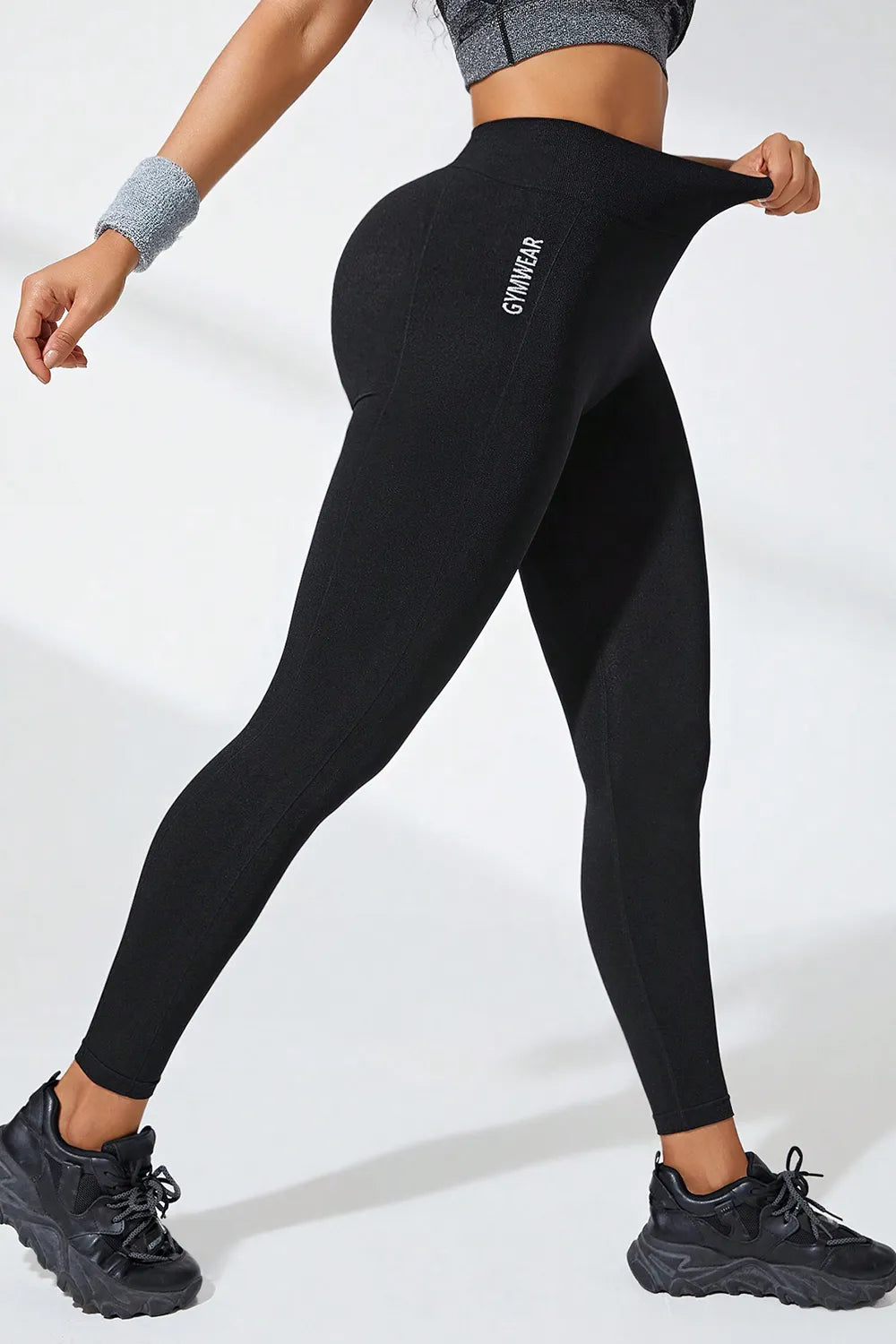 High Waist Active Leggings - Ladyez