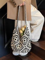 Crochet Hobo Shoulder Bag