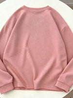 Crew Neck Long Sleeve Sweatshirt
