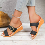 Open Toe Wedge Sandals