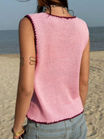 Button-Down Sweater Vest