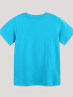 Kids' Rocket Graphic Round Neck T-Shirt